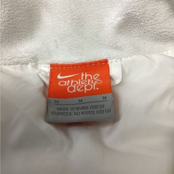 VTG Y2K Nike Athletic Department Women’s Full Zip Down Puffer Vest, sz M - Picture 6 of 9